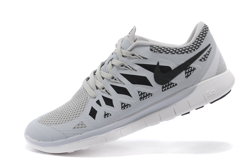 nouvelle Nike Free 5.0 ainsi que les hommes de chaussures de course gris (1)